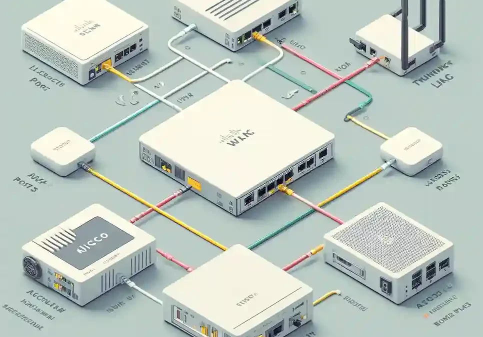 Cisco CCNA – Descripción de las Conexiones de Infraestructura Física de los Componentes WLAN
