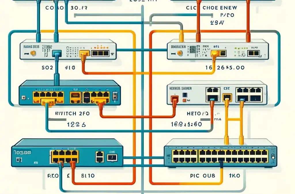Cisco CCNA – Determinación de Cómo un Router Toma Decisiones de Reenvío por Defecto