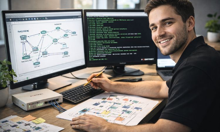 Configuración básica de un Firewall FortiGate (Guía paso a paso)