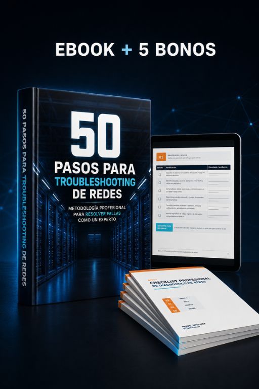 Portada del ebook 50 problemas reales de redes